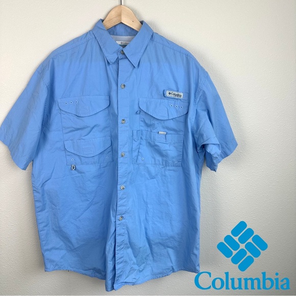 Columbia Other - Columbia PFG short-sleeve button-down shirt